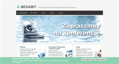 Desktop Screenshot of megabit.com.pl